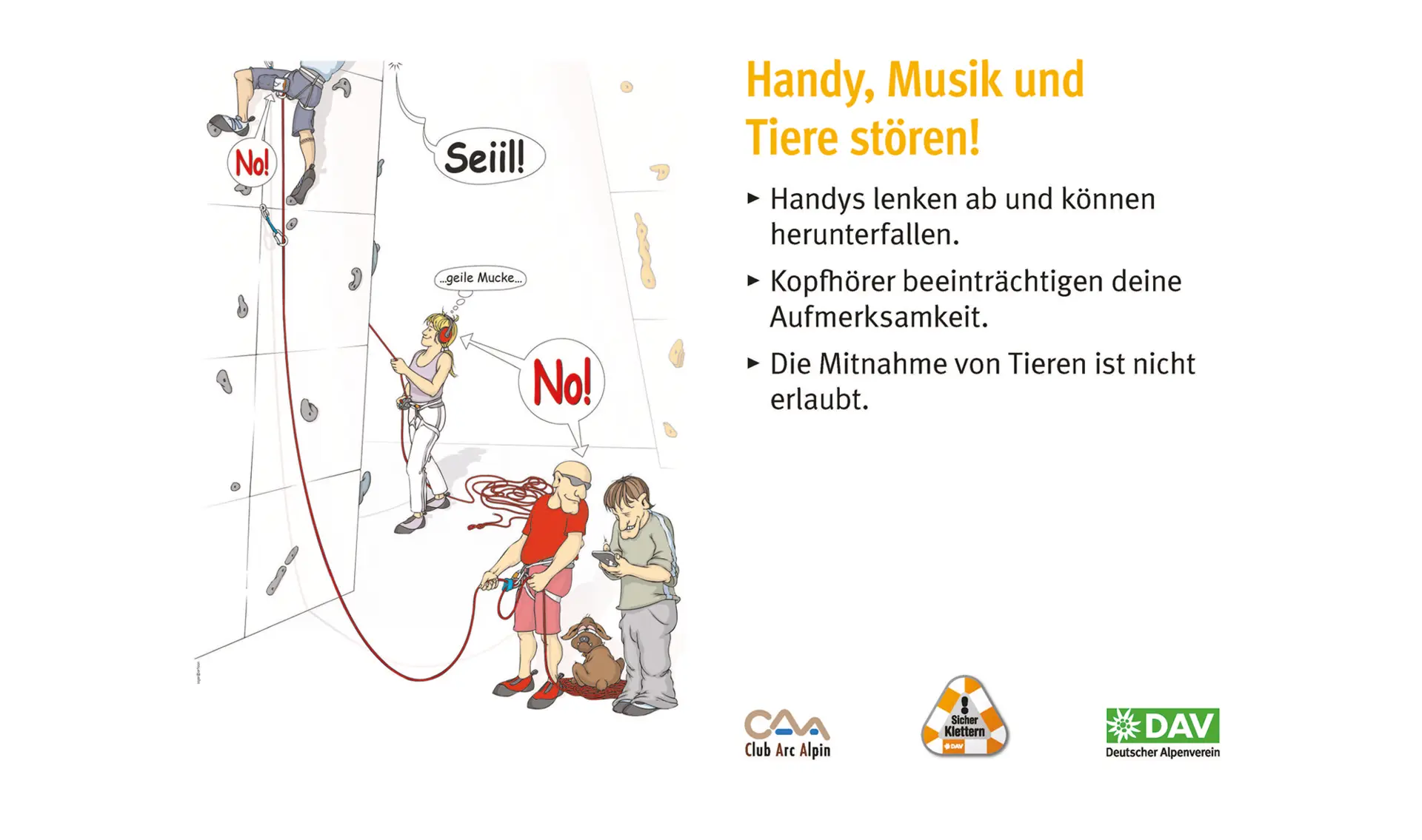 Regeln für Kletterhallen des DAV | © DAV