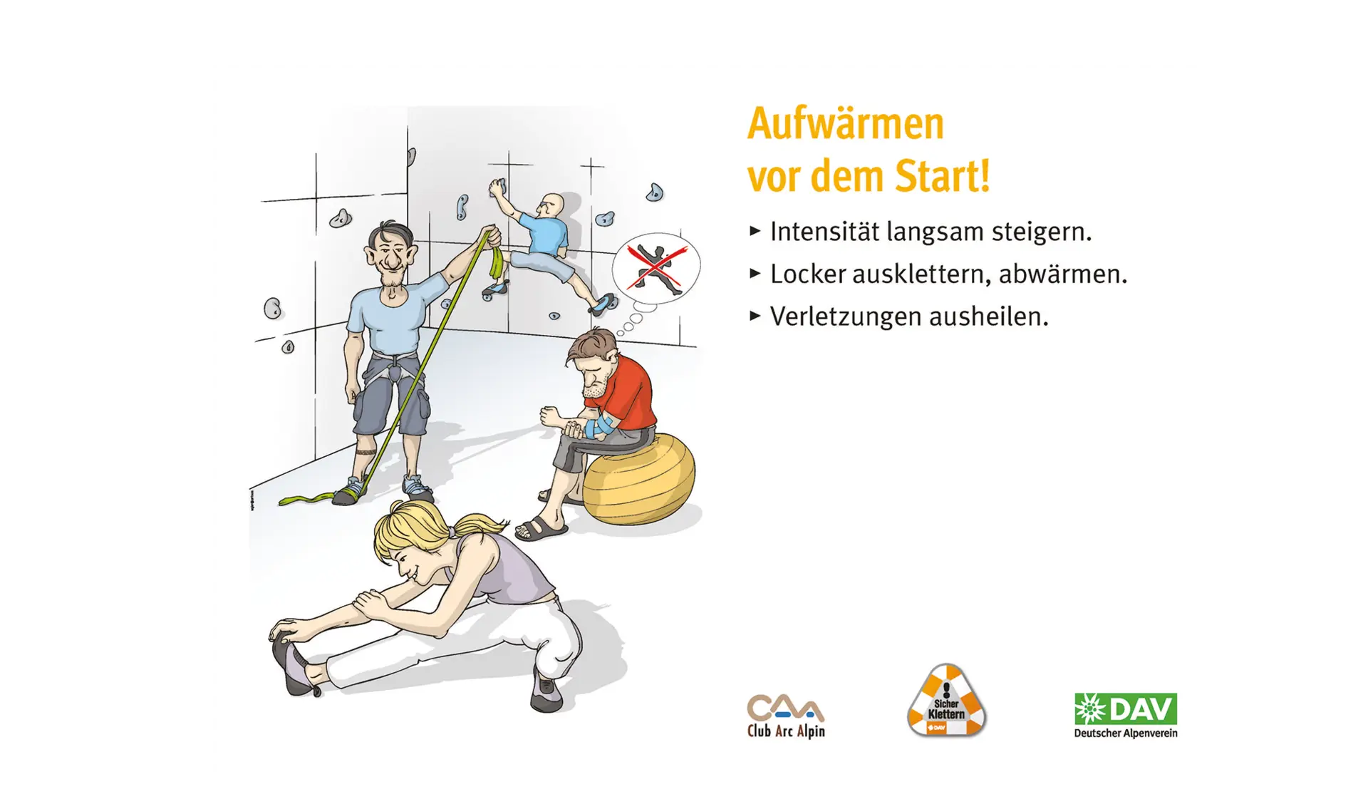 Kletter-Regeln - für mehr Sicherheit beim Klettern | © DAV